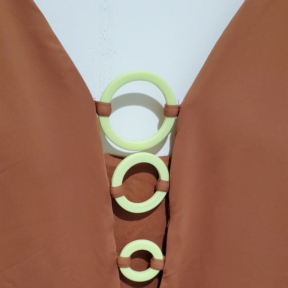 ZARA GEOMETRIC PIECE SWIMSUIT SIZE S - Picture 5 of 6